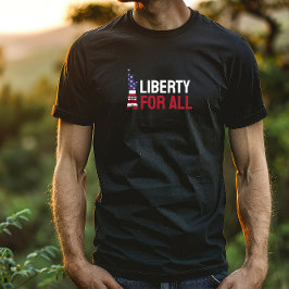 Camiseta Bandera de protesta contra la fusión de Trump cami