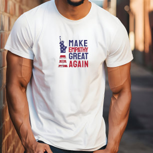 Camiseta Bandera de protesta contra la fusión de Trump cami