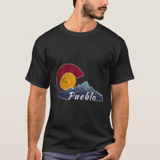 Camiseta Bandera de Pueblo Colorado inspirada