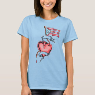Camiseta Bandera de Puerto Rico