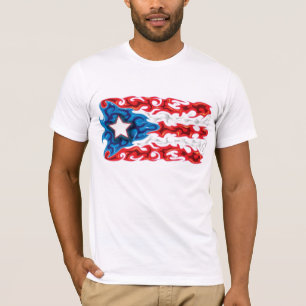 Camiseta Bandera de Puerto Rico