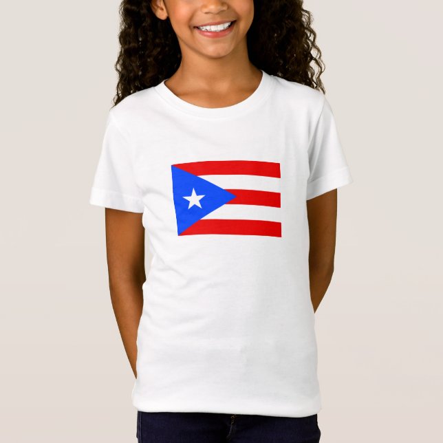 Camiseta Bandera de Puerto Rico (Anverso)