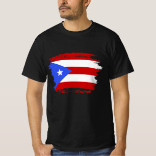 Camiseta Bandera de Puerto Rico