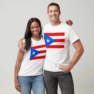 Camiseta Bandera de Puerto Rico