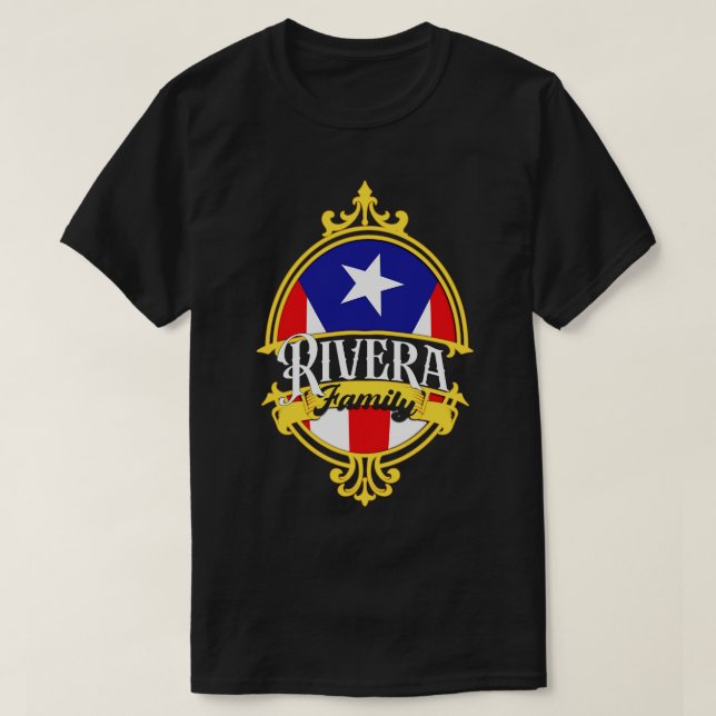 Camiseta Bandera de Puerto Rico (Diseño del anverso)