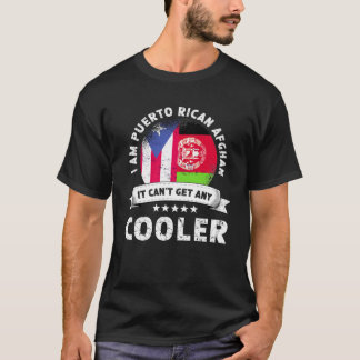 Camiseta Bandera de Puerto Rico Afganistán crece país patri