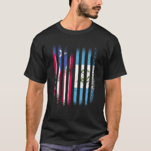 Camiseta Bandera de Puerto Rico Bandera de Guatemala Groser