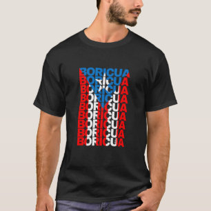 Camiseta Bandera de Puerto Rico Boricua, nuyorican, puertor