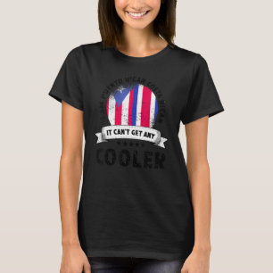 Camiseta Bandera de Puerto Rico Costa Rica crece país patri