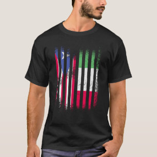Camiseta Bandera de Puerto Rico Italia Grosera Banderas de