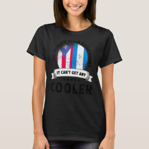 Camiseta Bandera de Puerto Rico Nicaragua crece país patrio