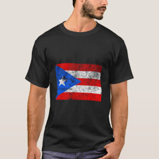 Camiseta Bandera de Puerto Rico Novedad para Hogar