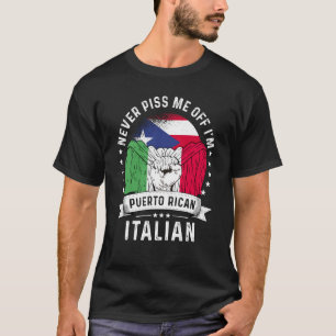Camiseta Bandera de Puerto Rico Orgullo de humor en Italia