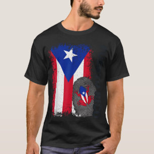 Camiseta Bandera de Puerto Rico Patrimonio hispano Boricua