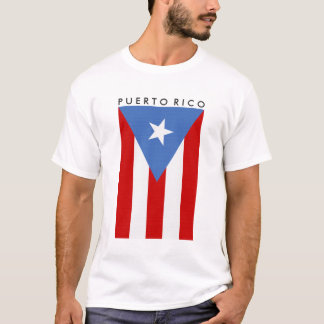 Camiseta Bandera de Puerto Rico Personalizada