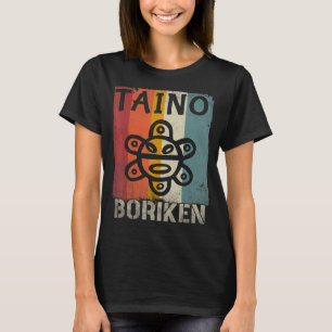 Camiseta Bandera de Puerto Rico Taino Boricua Soud Puertorr