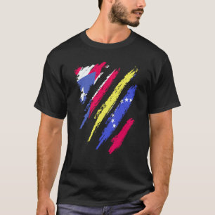 Camiseta Bandera de Puerto Rico Venezuela Cultivado Patriot