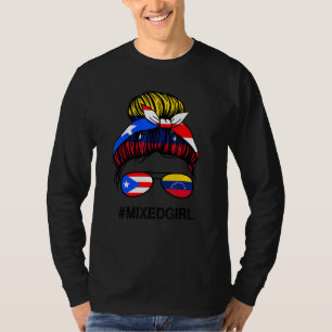 Camiseta Bandera de Puerto Rico Venezuela Puertorriqueño Ve