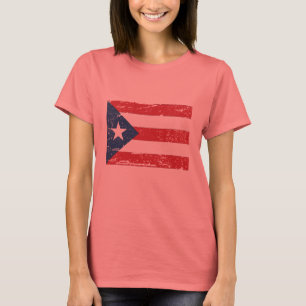 Camiseta Bandera de Puerto Rico Vintage