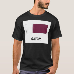 Camiseta Bandera de Qatar