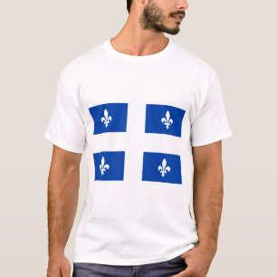Camiseta Bandera de Quebec