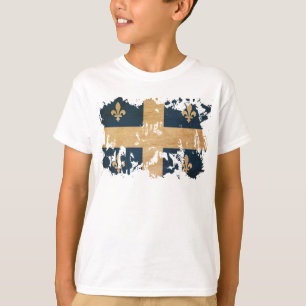 Camiseta Bandera de Quebec