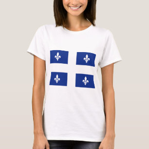 Camiseta Bandera de Quebec