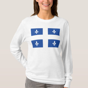 Camiseta Bandera de Quebec