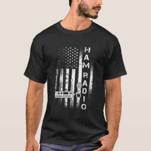 Camiseta Bandera de radio Ham Amateur