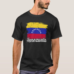 Camiseta Bandera de raíces del patrimonio venezolano de fút