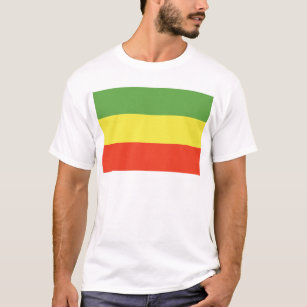 Camiseta Bandera de Rastafarian