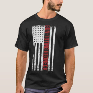 CAMISETA BANDERA DE REDNECESARIO DE LA CONEXIÓN DE LA PALAN