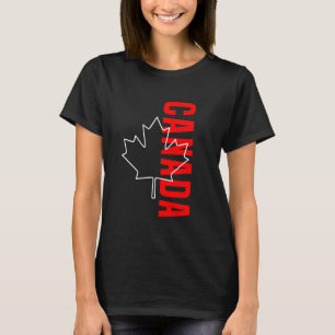 Camiseta Bandera de regalo de Canadá Varsity Canadiense Tor