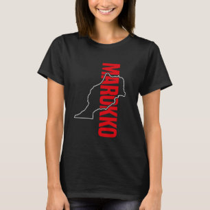 Camiseta Bandera de regalo de Marruecos Marruecos Bereber M