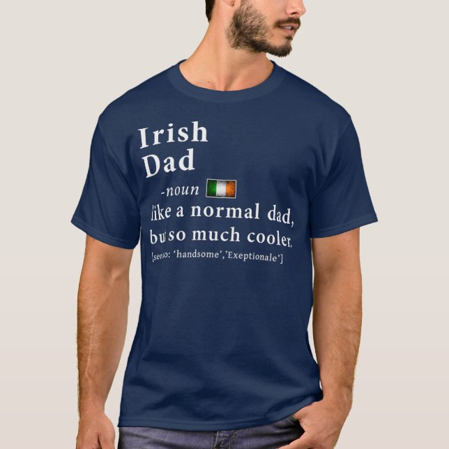 Camiseta Bandera de regalo del Día de los Padres (Anverso)