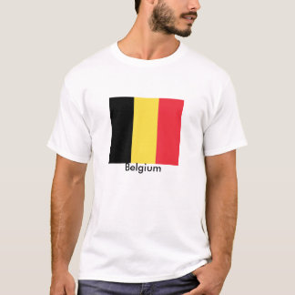 Camiseta Bandera de Reino de Bélgica