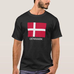 Camiseta Bandera de Reino de Dinamarca