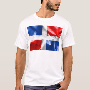 Camiseta Bandera de República Dominicana