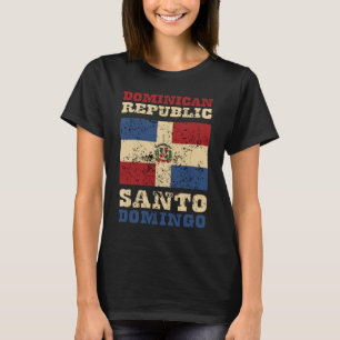 Camiseta Bandera de República Dominicana