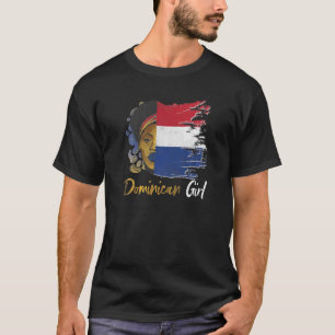 Camiseta Bandera de República Dominicana Chica dominicano
