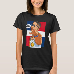 Camiseta Bandera de República Dominicana Dimelo Dominicano