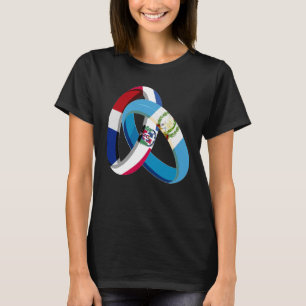 Camiseta Bandera de República Dominicana Guatemala Anillo M