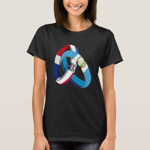 Camiseta Bandera de República Dominicana Guatemala Anillo M