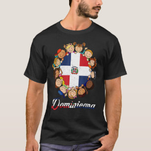 Camiseta Bandera de República Dominicana Hispano Patrimonio