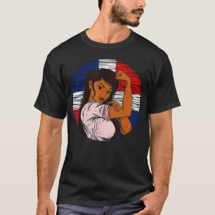 Camiseta Bandera de República Dominicana orgullosa dominica