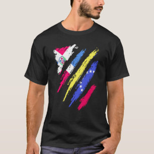 Camiseta Bandera de República Dominicana País cultivado en 