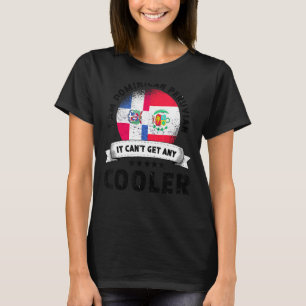 Camiseta Bandera de República Dominicana Perú cultivó país 