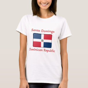 Camiseta Bandera de República Dominicana Santo Domingo