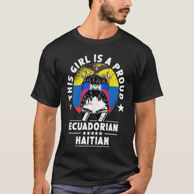 Camiseta Bandera de República Dominicana Venezuela Grove a  (Anverso)