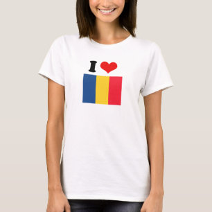 Camiseta Bandera de República eo Tchad